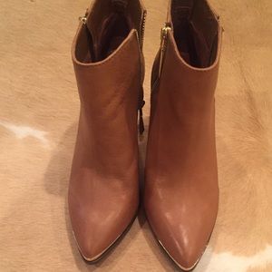 Brown ankle boots
